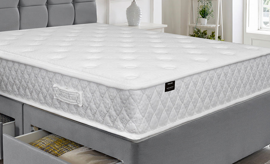 Excellence AloeCare FirmAlign Pocket Coil Mattress with HerbalCool Quilted Comfort Surface