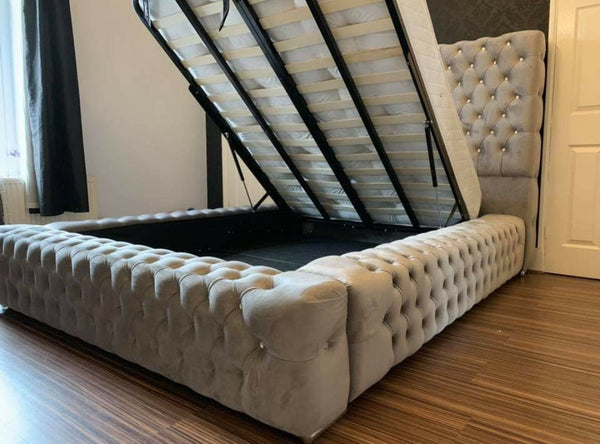 Grand Silver Ambassador Bed Frame