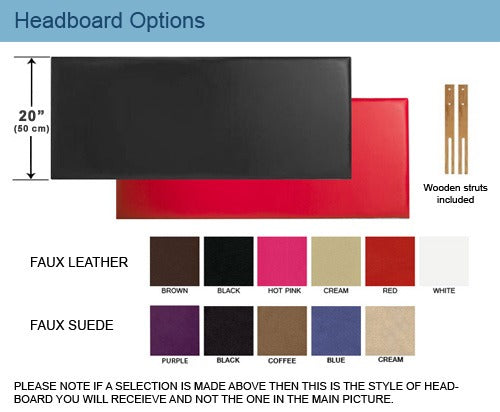 Classic Plain Divan Headboard Divan Set – view 6