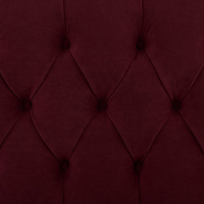 Hebden Ottoman Storage Bed - Berry