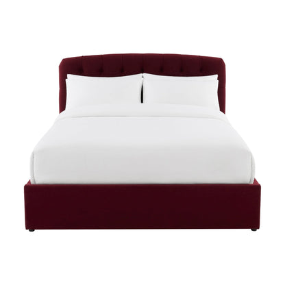 Hebden Ottoman Storage Bed - Berry