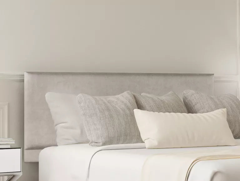 Henley Upholstered Headboard and Ottoman Base
