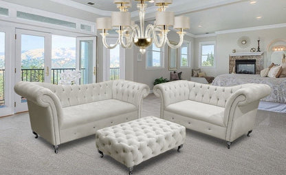 Lulu chesterfield sofa set 3 plus 2 seater