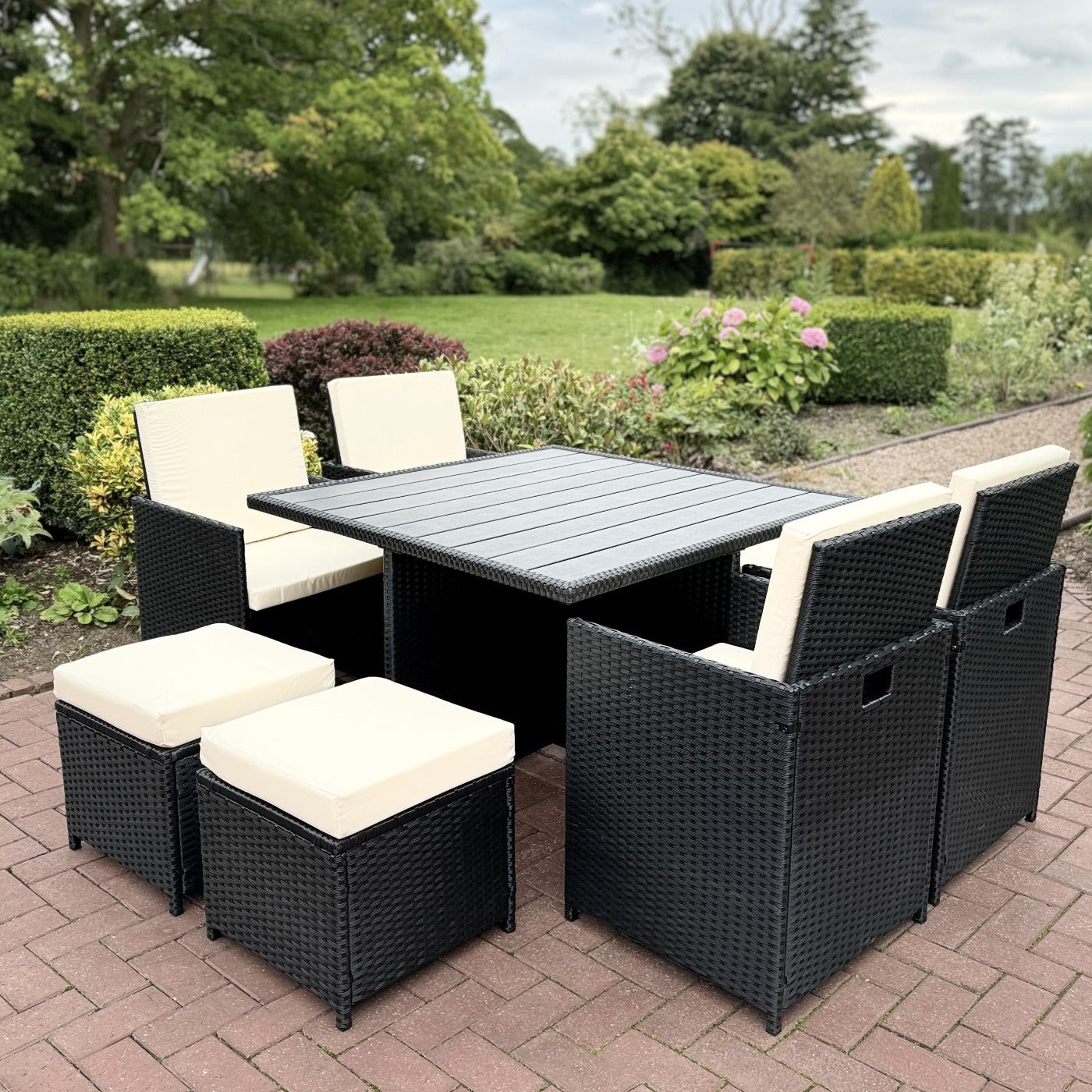 Sophia Garden Dining Set - 9pc