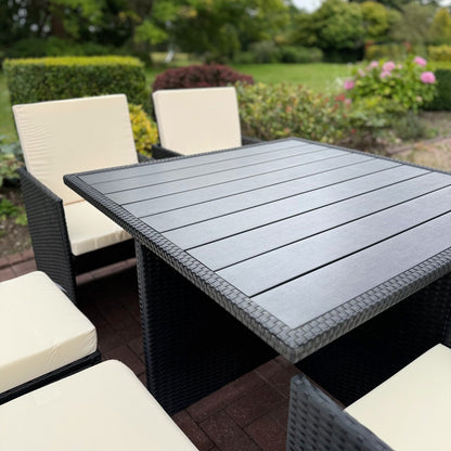 Sophia Garden Dining Set - 9pc
