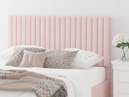 Levisham Ottoman Pastel Cotton Tea Rose Bed Frame Only