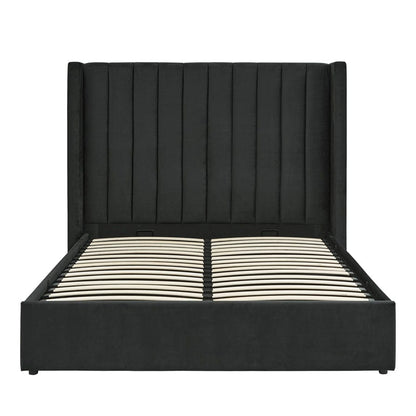 Madison Ottoman Storage Bed - Ink