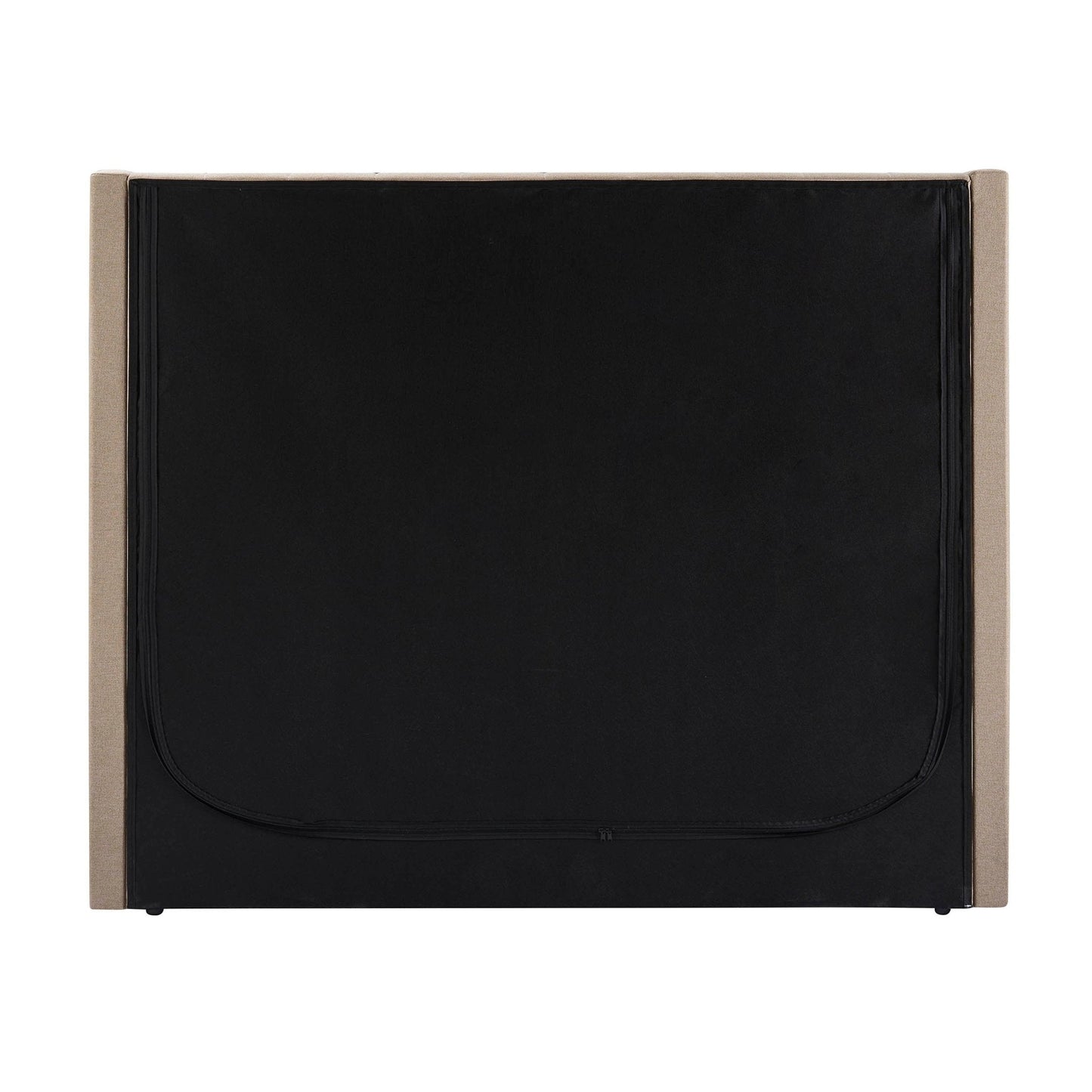 Madison Ottoman Storage Bed - Oatmeal
