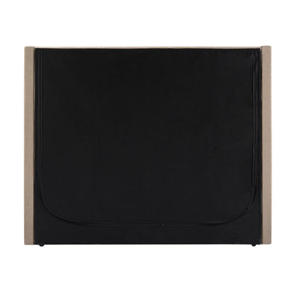 Madison Ottoman Storage Bed - Oatmeal