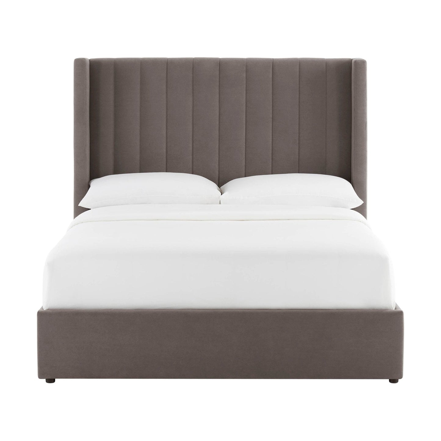 Madison Ottoman Storage Bed - Taupe