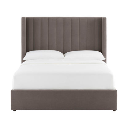 Madison Ottoman Storage Bed - Taupe