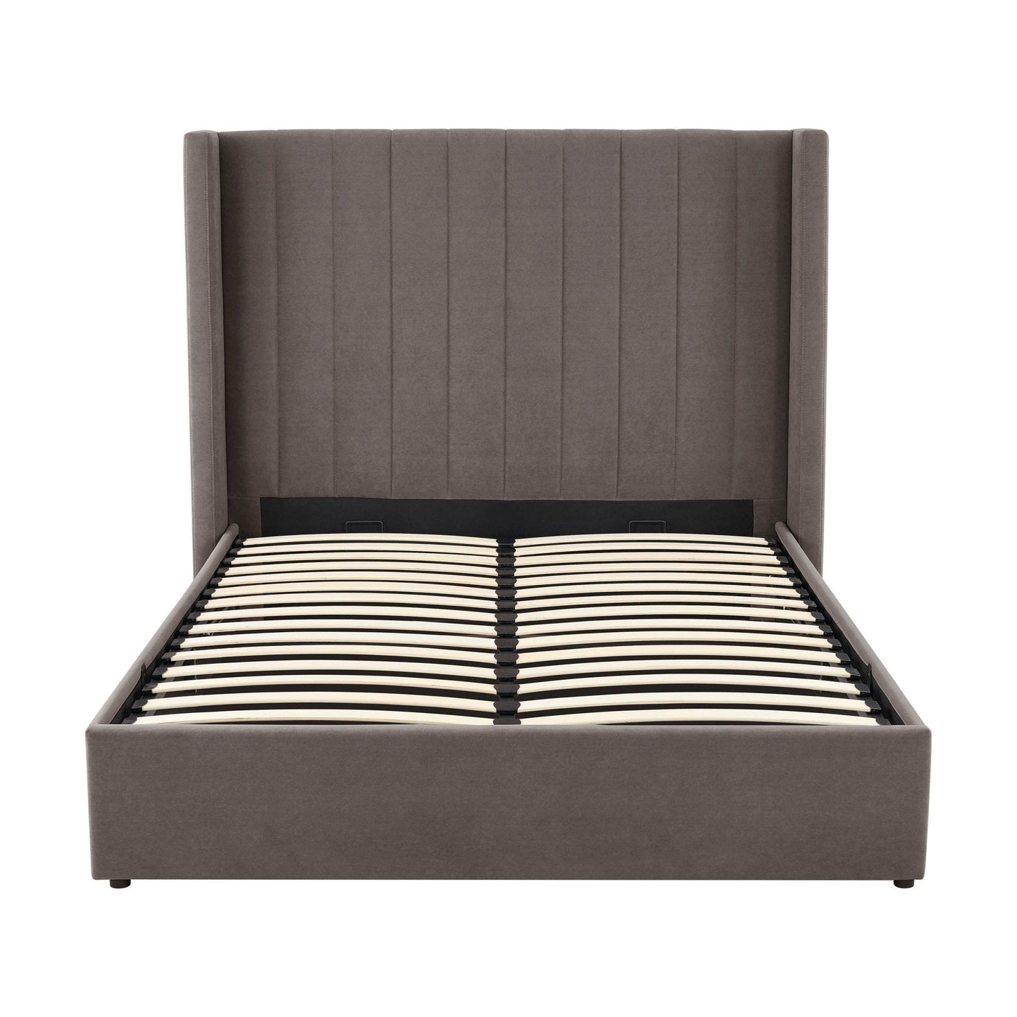 Madison Ottoman Storage Bed - Taupe