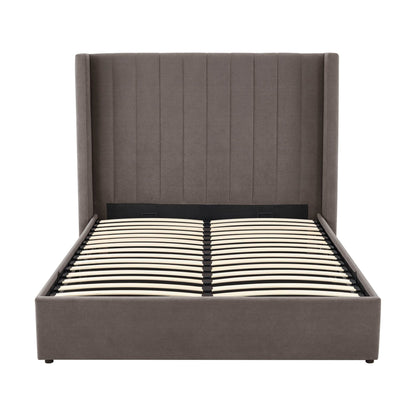 Madison Ottoman Storage Bed - Taupe