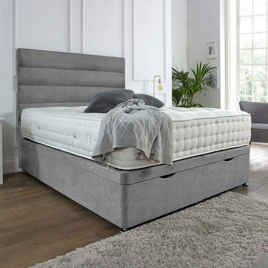 Camden Ottoman End Lift Storage Divan Bed – view 2