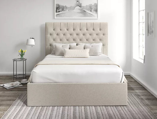 Maxi Upholstered Ottoman Bed Frame Only – view 2
