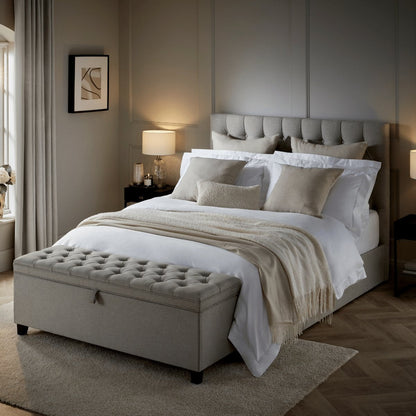 Middleton Ottoman Storage Bed - Natural