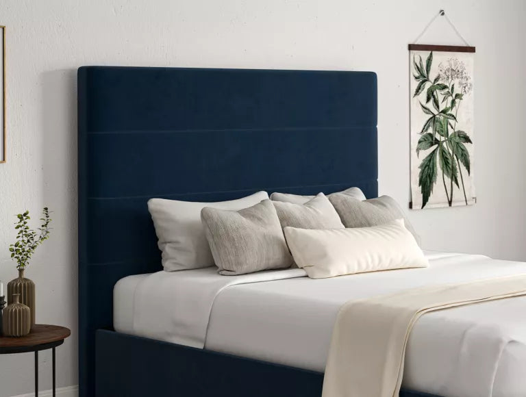 Milano Hugo Royal Upholstered Ottoman Bed Frame Only