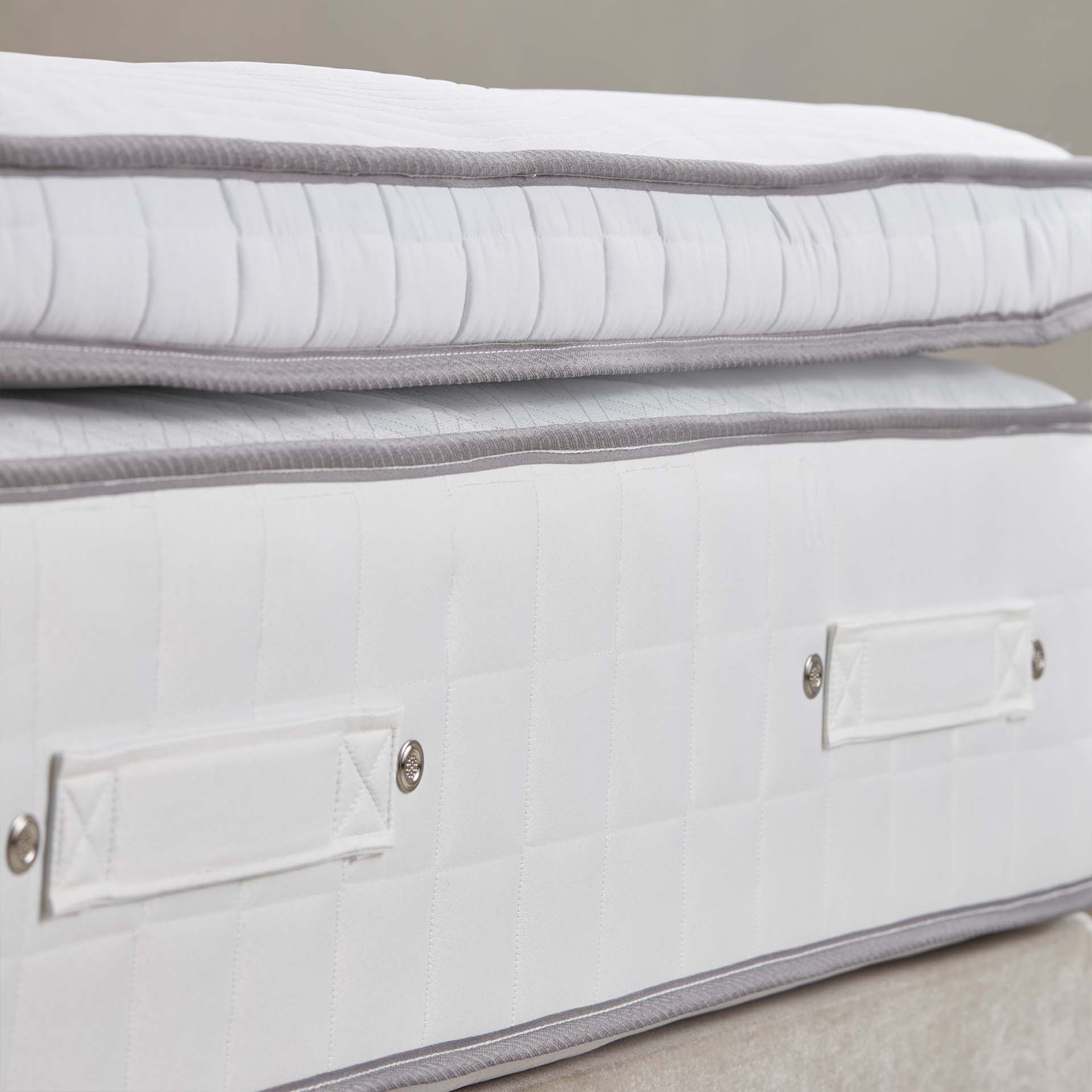 Supreme Geltech Box Top Pocket Sprung Quilted Mattress