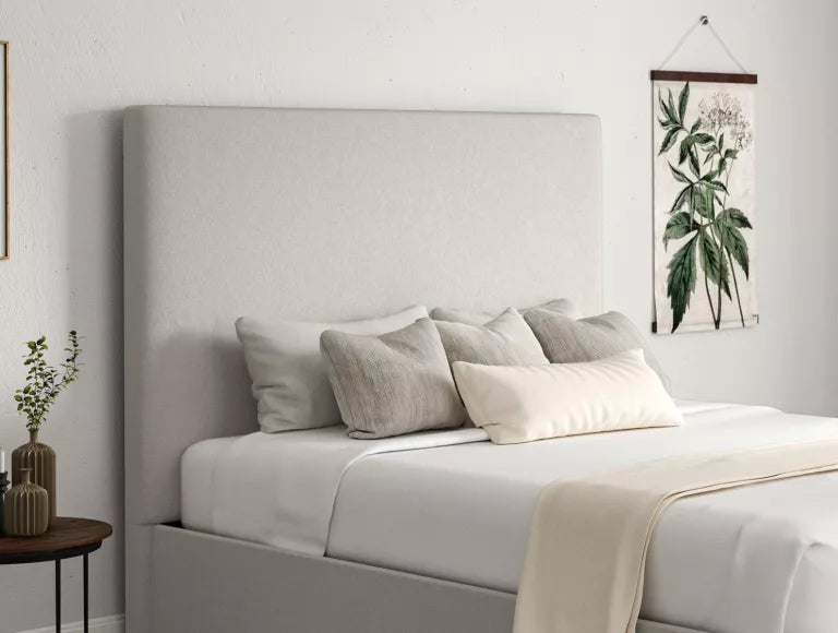 Napoli Arran Natural Upholstered Ottoman Bed Frame Only