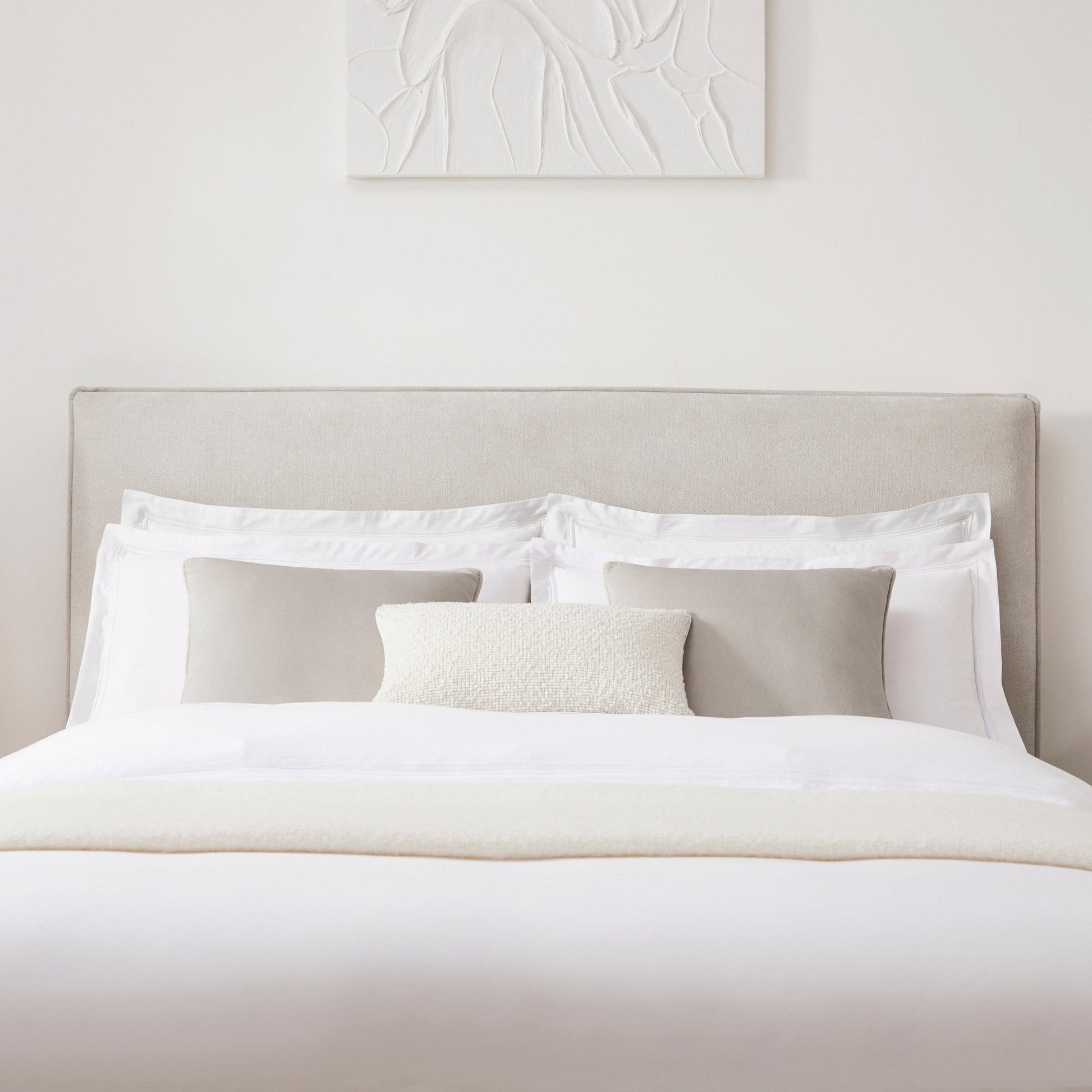 Oslo Ottoman Storage Bed - Ivory