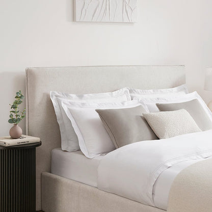 Oslo Ottoman Storage Bed - Ivory