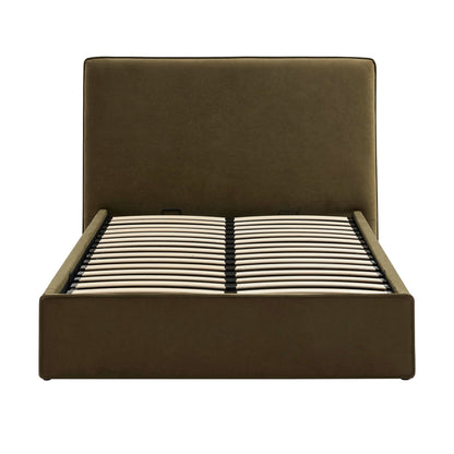 Oslo Ottoman Storage Bed - Olive