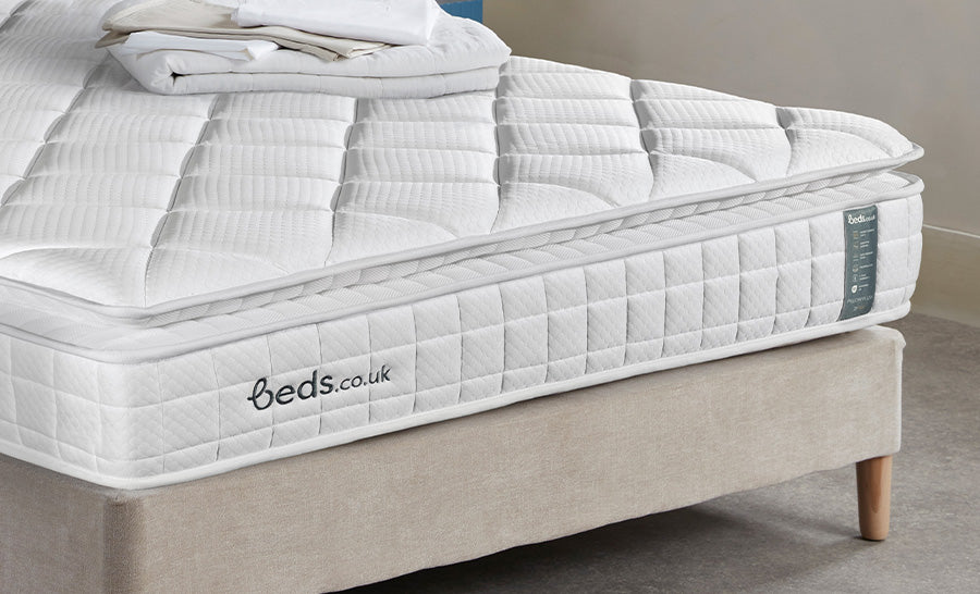 PillowPlush 3000 Foam Encapsulated Orthopeadic Airflow Pocket Sprung Pillow Top Mattress