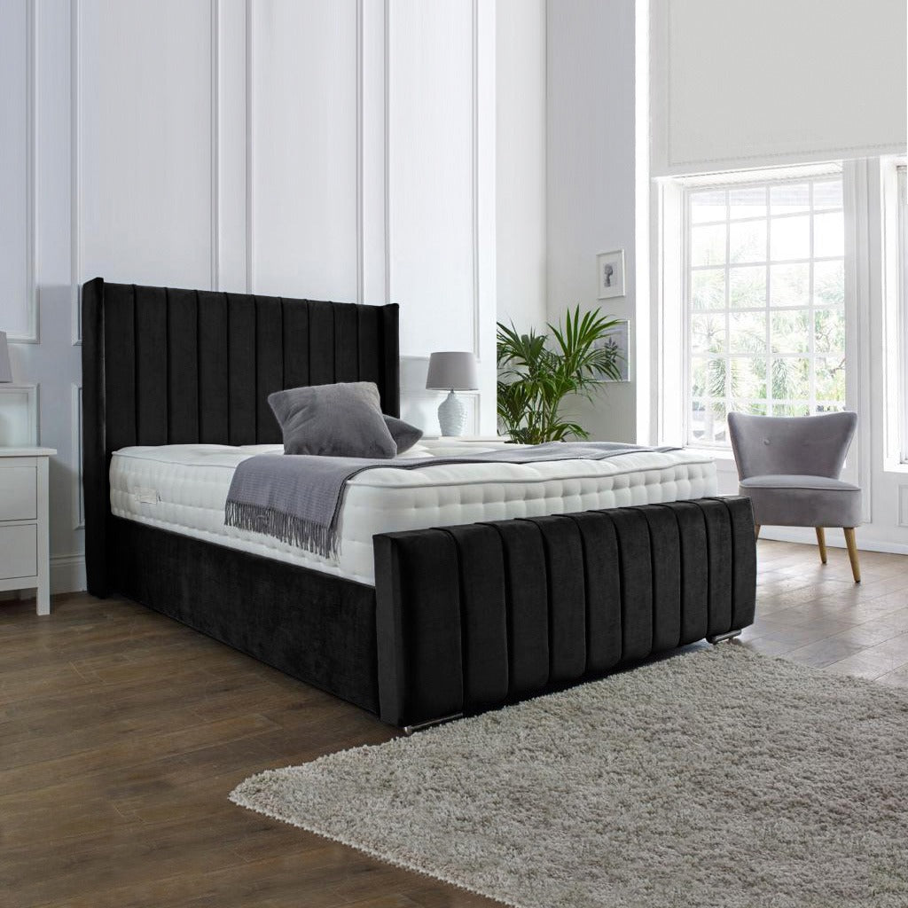 Elisa Upholstered Bed Frame – view 3