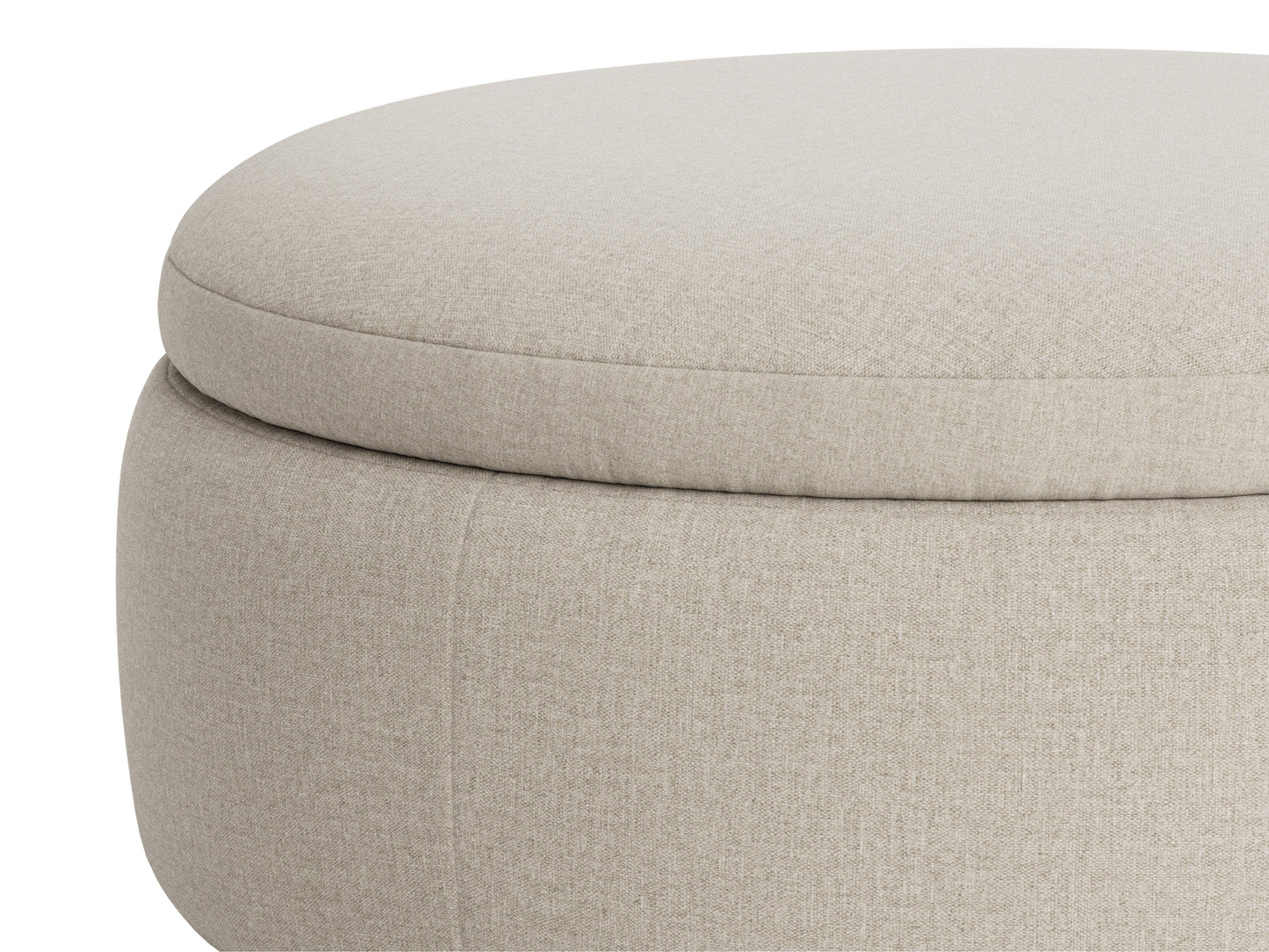 Pot Pie footstool with Inner Storage