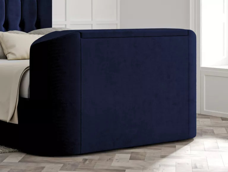 Dorchester Upholstered Hugo Royal Ottoman TV Bed – view 2