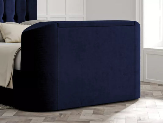 Dorchester Upholstered Hugo Royal Ottoman TV Bed – view 2