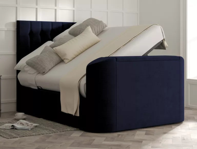Dorchester Upholstered Hugo Royal Ottoman TV Bed – view 5