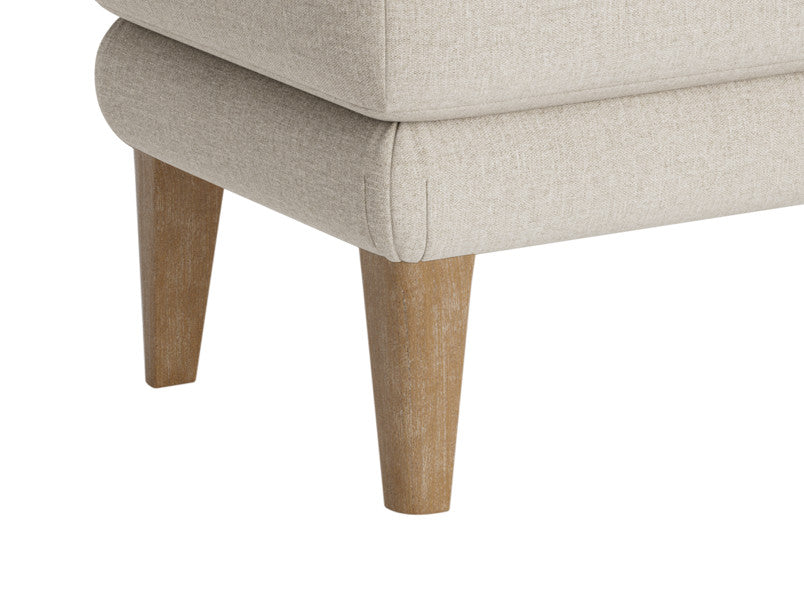 Scrumpton Foot Stool – with High Wooden Legs