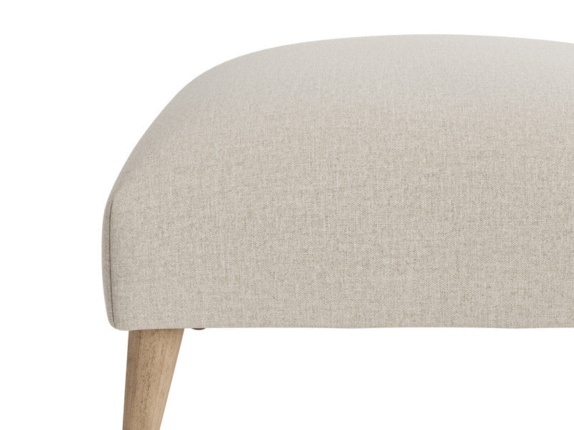 Sugarplum Footstool - Sugarplum Footstool with Wooden Legs