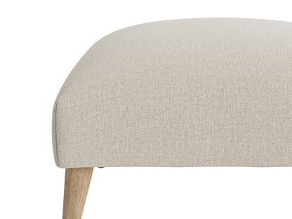 Sugarplum Footstool - Sugarplum Footstool with Wooden Legs
