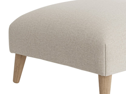 Sugarplum Footstool - Sugarplum Footstool with Wooden Legs