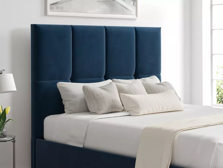 Turin Hugo Royal Upholstered Ottoman Bed Frame Only