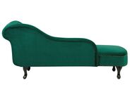 Right Hand Chaise Lounge NIMES Velvet Green – view 5