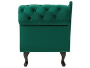 Right Hand Chaise Lounge NIMES Velvet Green – view 6