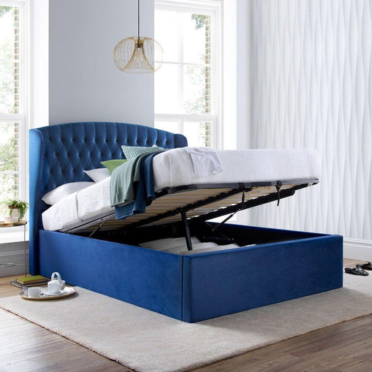 Royal Heritage Wingback Bed