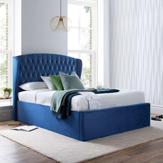 Royal Heritage Wingback Bed