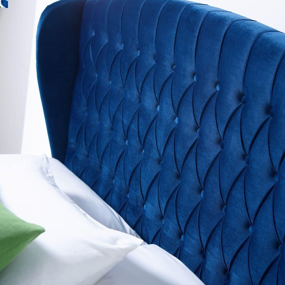 Royal Heritage Wingback Bed