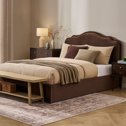 Wiltshire Ottoman Storage Bed - Cappuccino