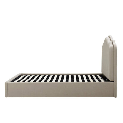 Wiltshire Ottoman Storage Bed - Stone