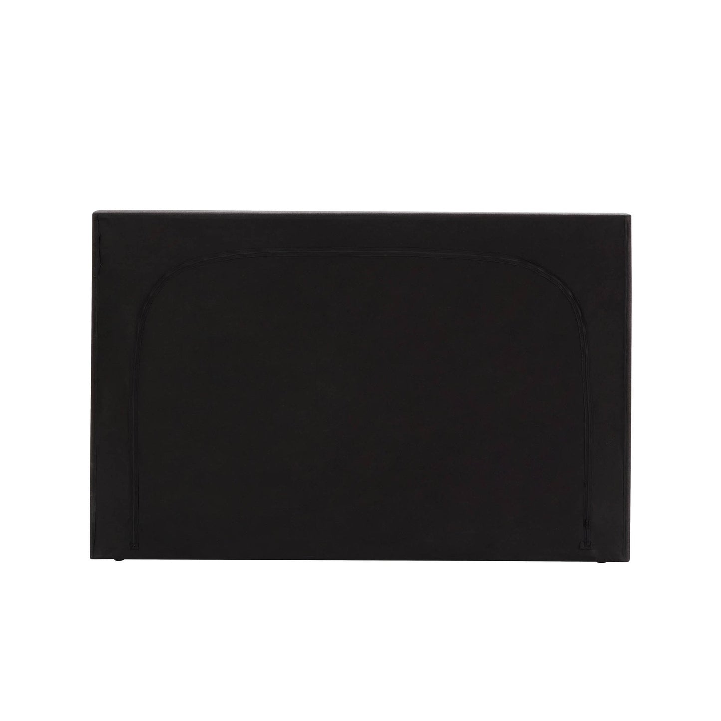 Windsor Ottoman Storage Bed - Black/Natural
