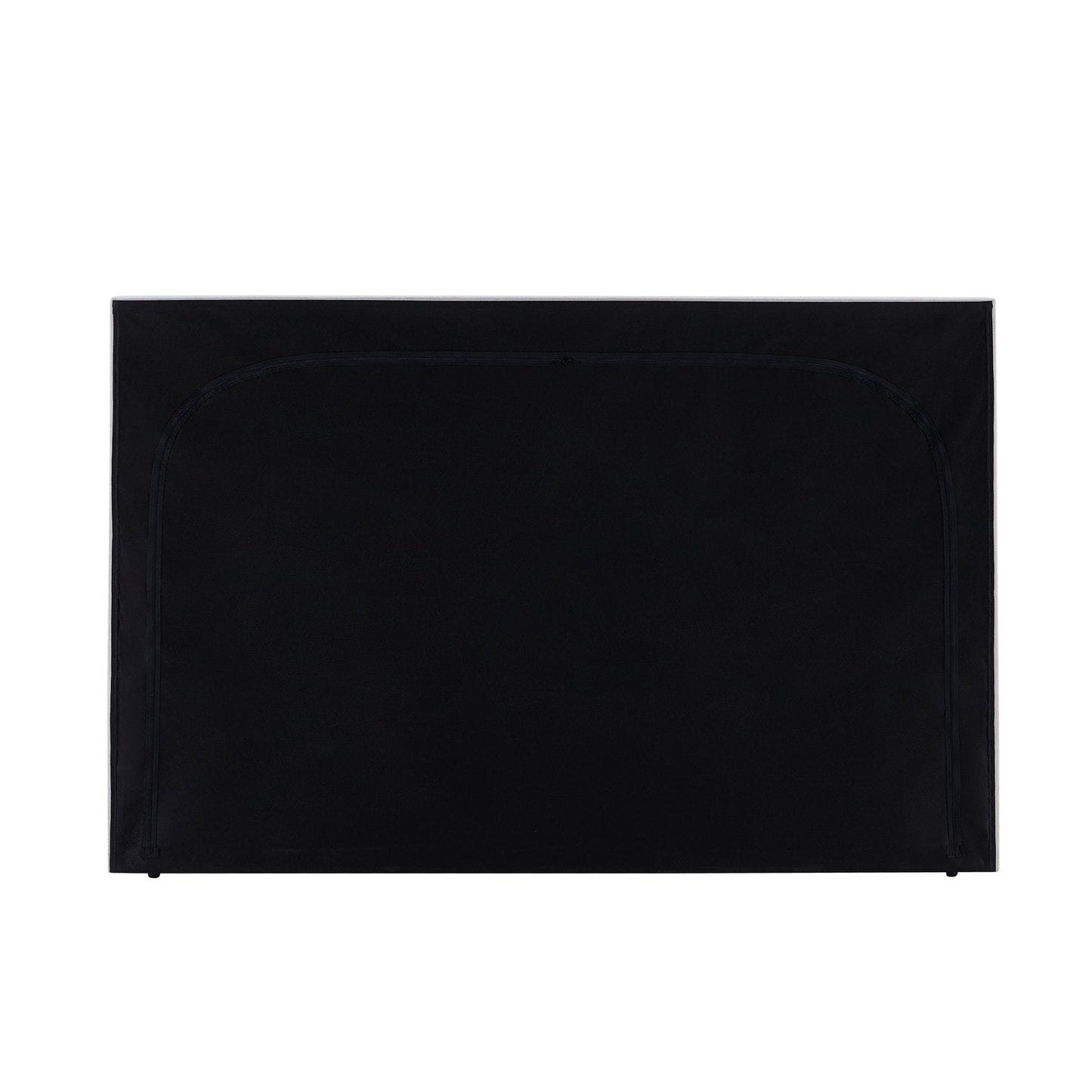 Windsor Ottoman Storage Bed - Natural/Black