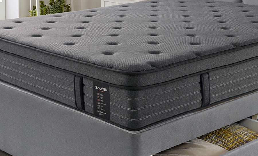 Soufflé 3000 Cloud Premium Posture support Medium-Firm Pocket Sprung Mattress