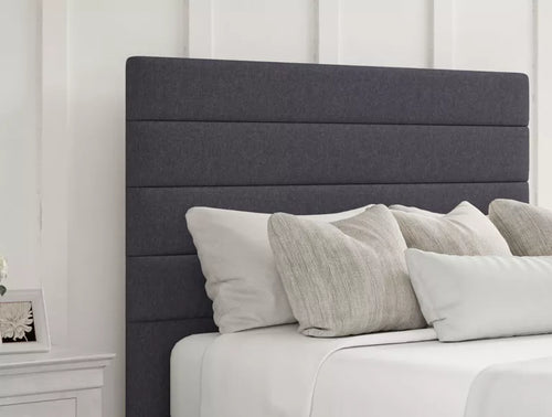 Zodiac Upholstered Headboard and Ottoman Base