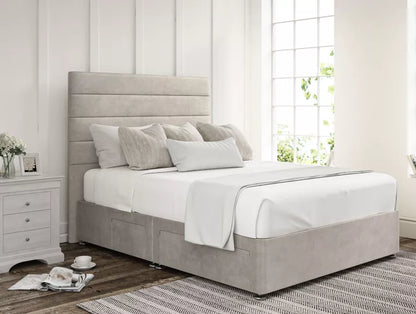 Zodiac Upholstered Headboard and Divan Base