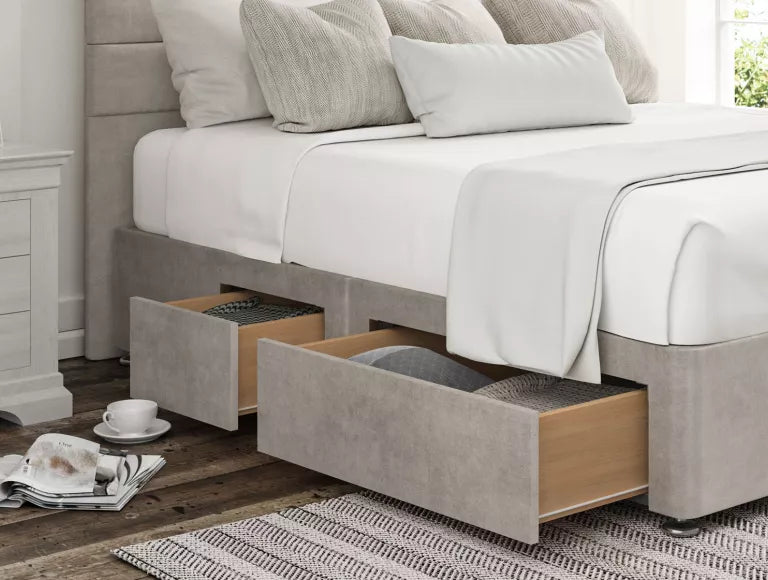 Zodiac Upholstered Headboard and Divan Base
